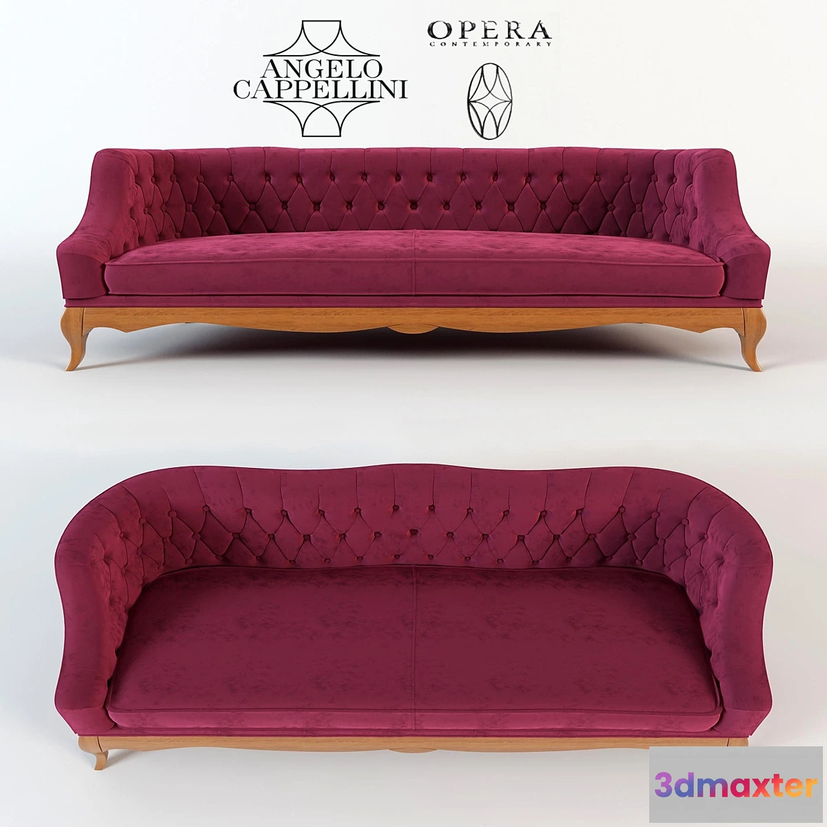671507 - Sofa Angelo Cappellini Margherita Classic