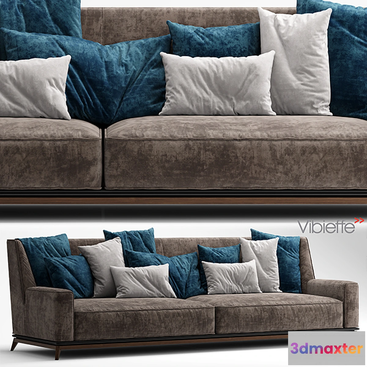671539 - Sofa Vibieffe 3 seater sofa OPERA - No.2