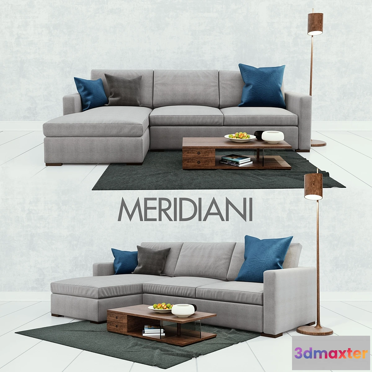 671589 - Meridiani Belmon Sofa