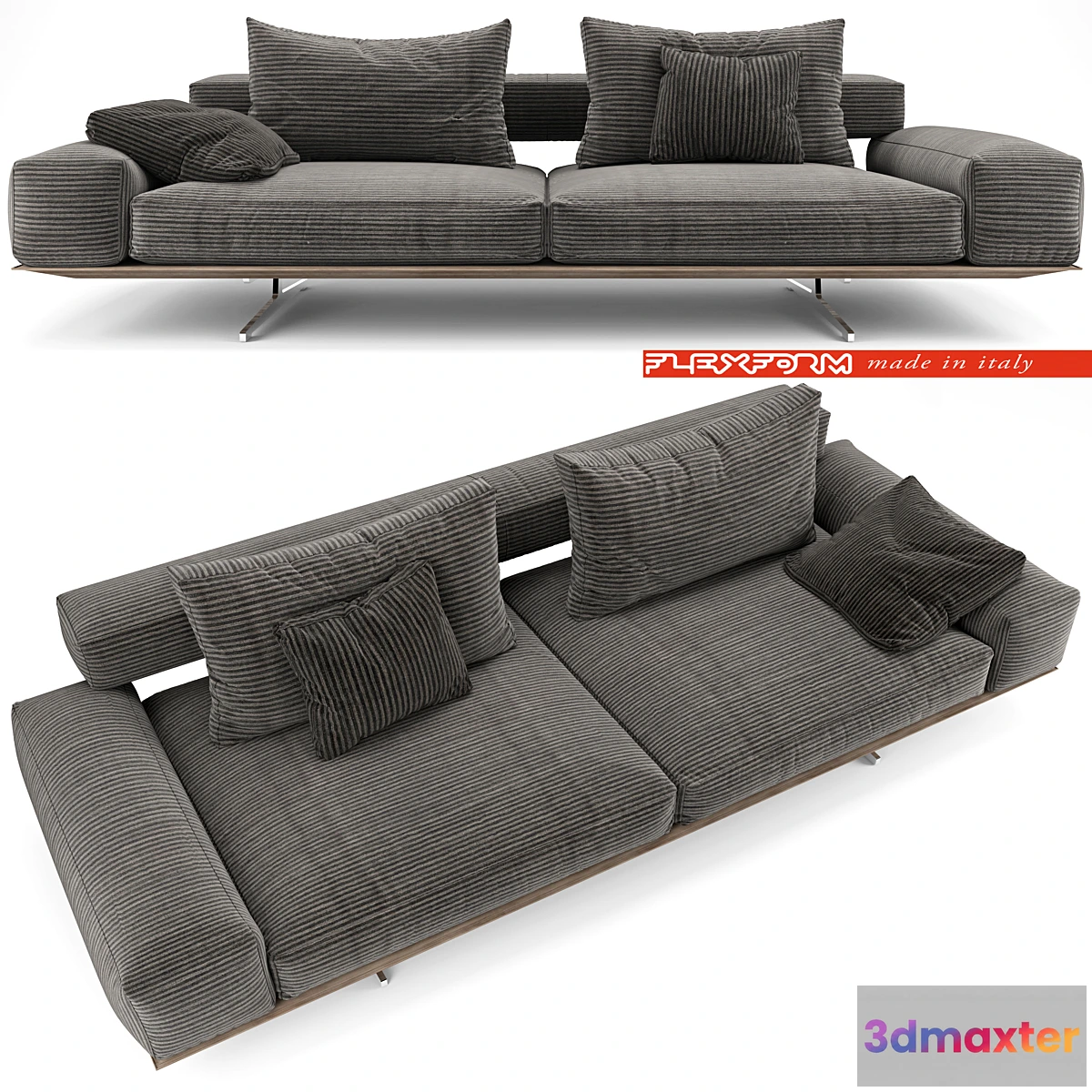 671595 - Flexform Wing Sofa - No.2