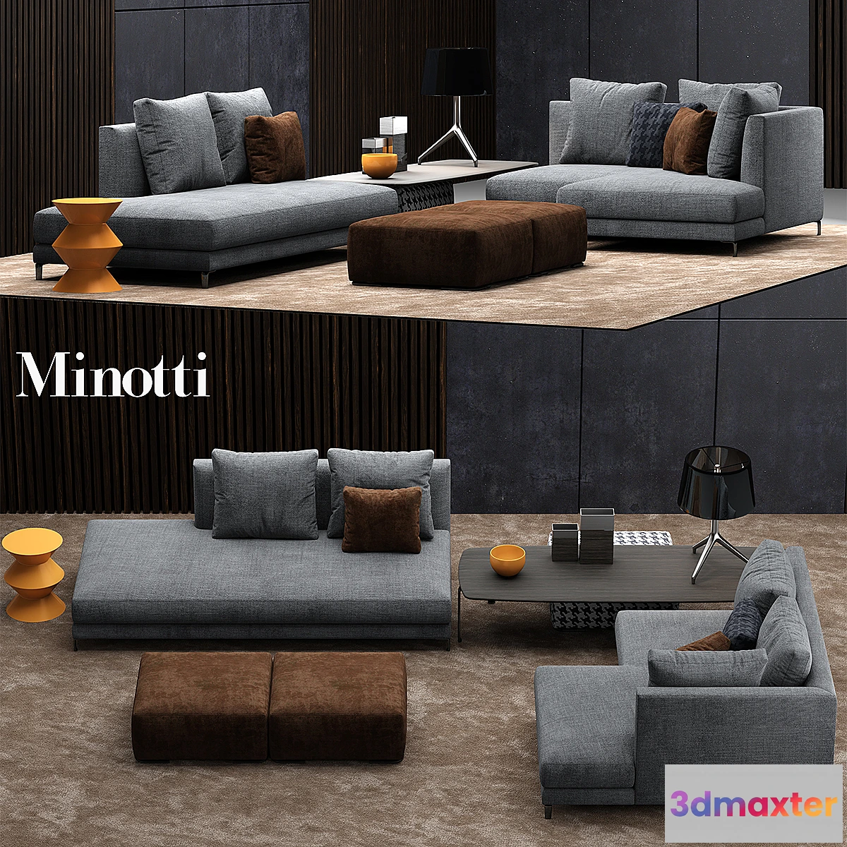 671619 - Sofa minotti allen - No.4