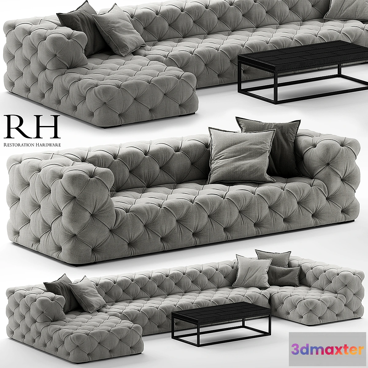 671685 - Sofa rh soho tufted - No.2