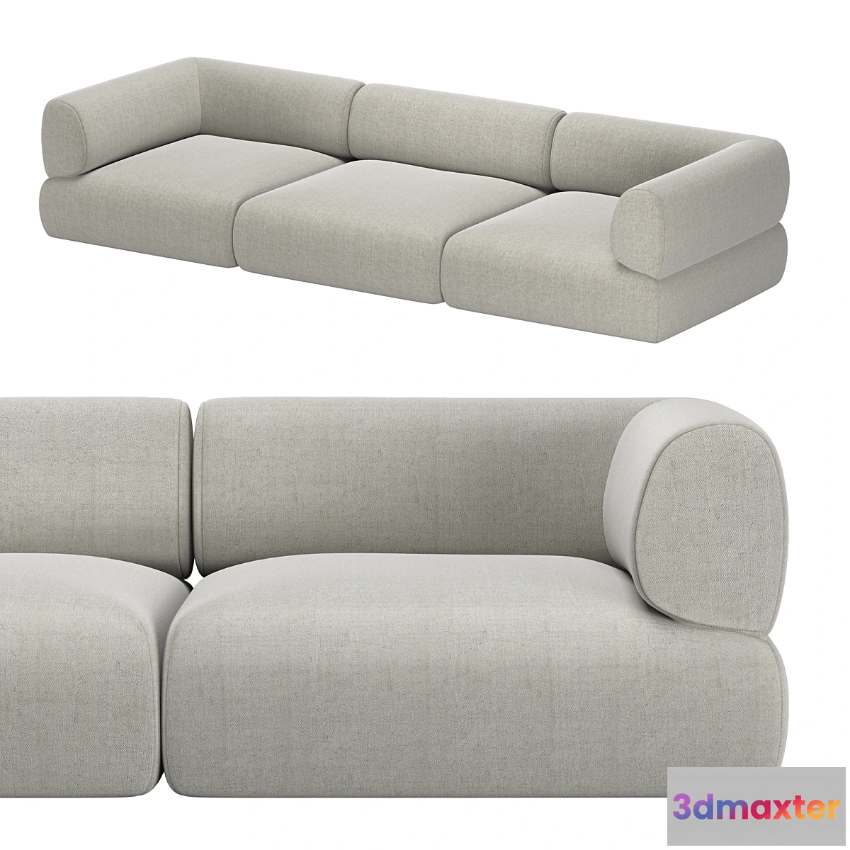 678327 - PUFFALO MODULAR SOFAS