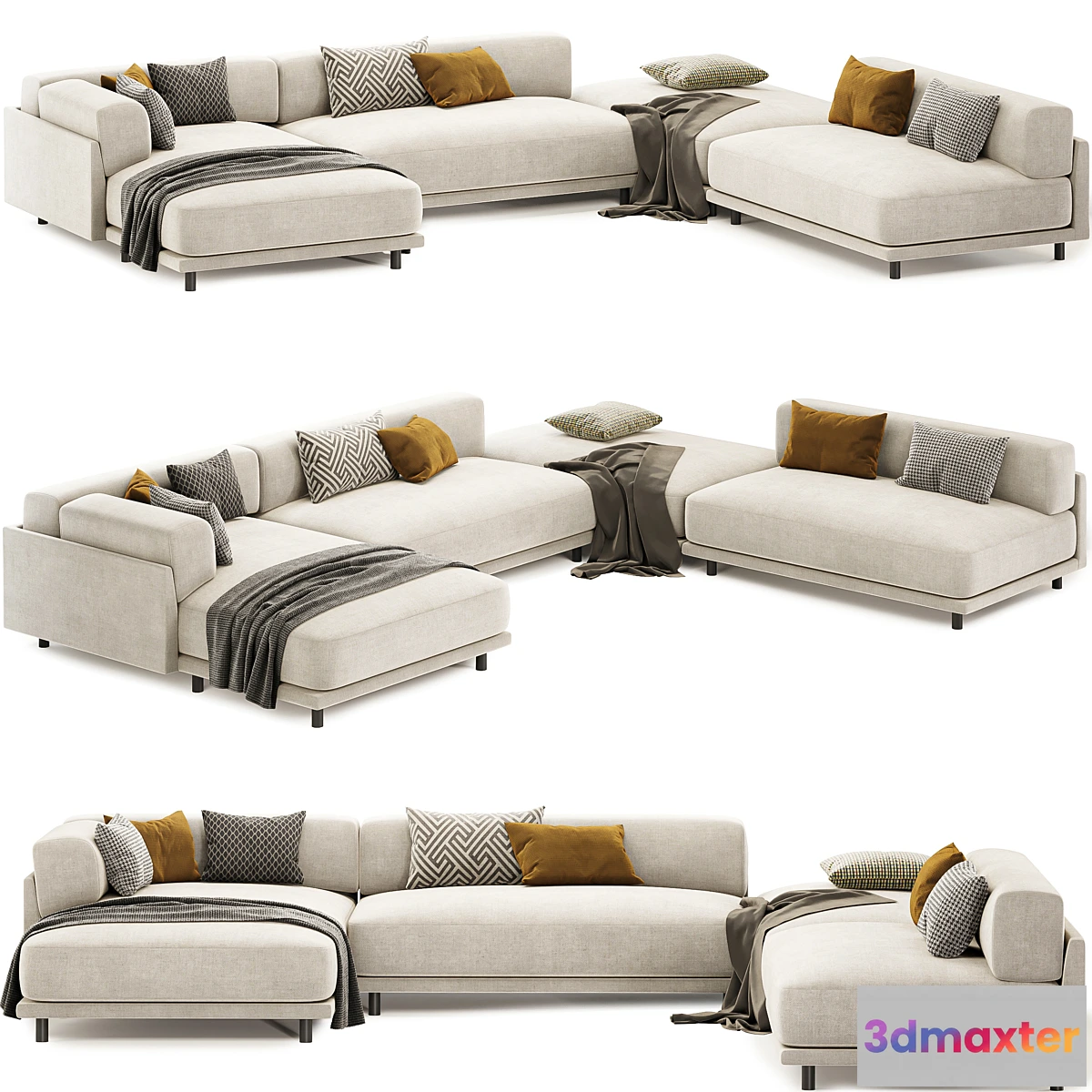 678329 - Sunday J Sectional Sofa with Chaise