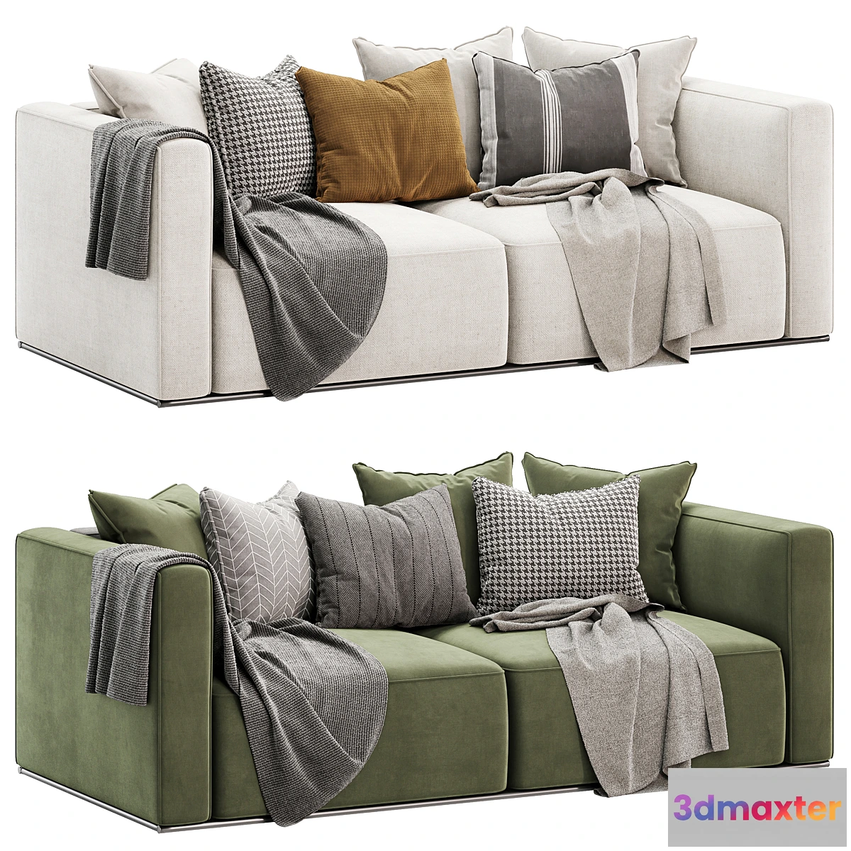 678545 - shangai 3 seater sofa by poliform