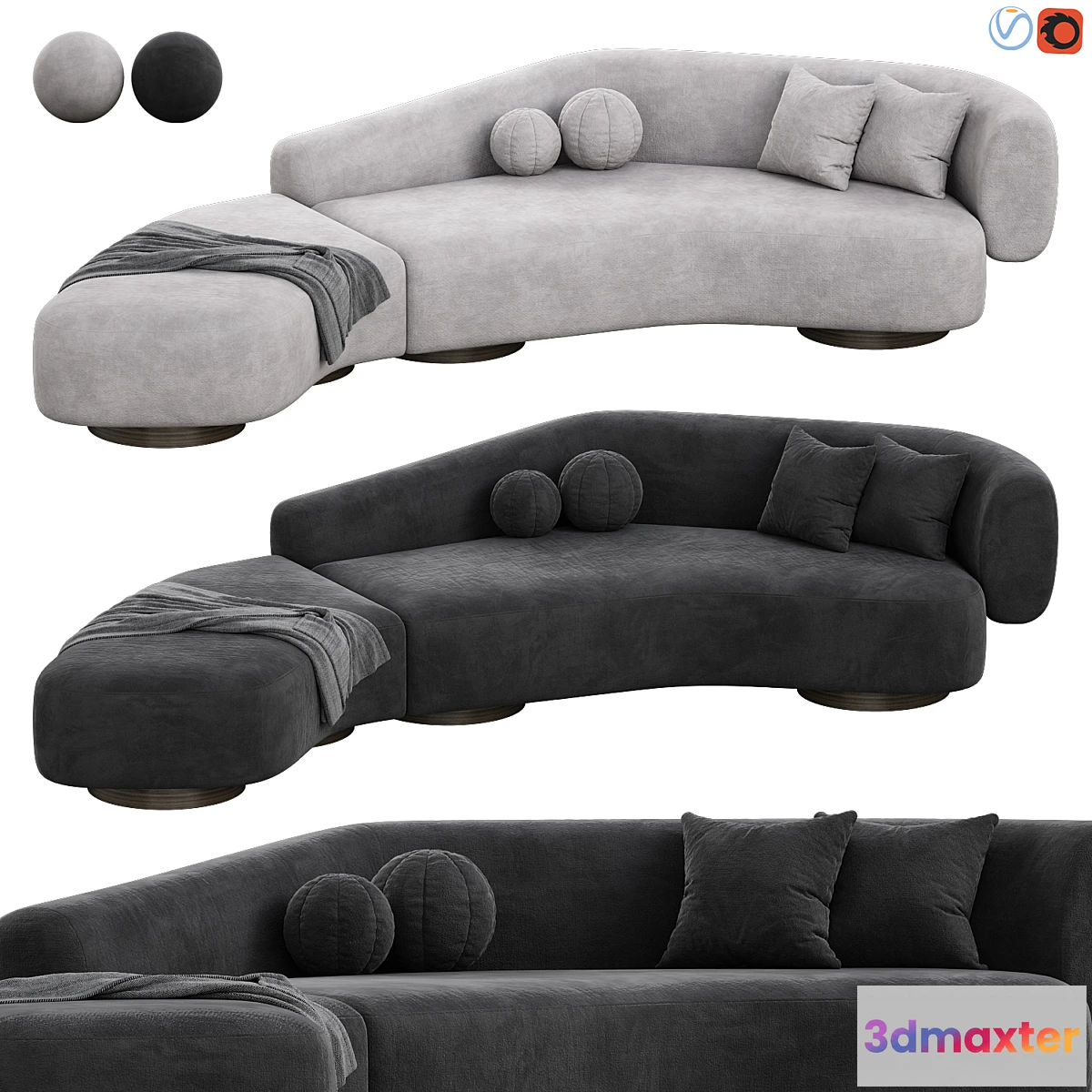 678591 - Repose Sofa by Okha