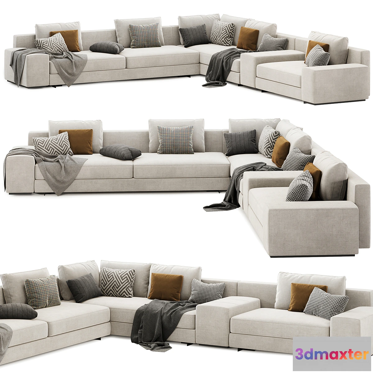 678639 - Daniels modular sofa set 02 by Minotti italia