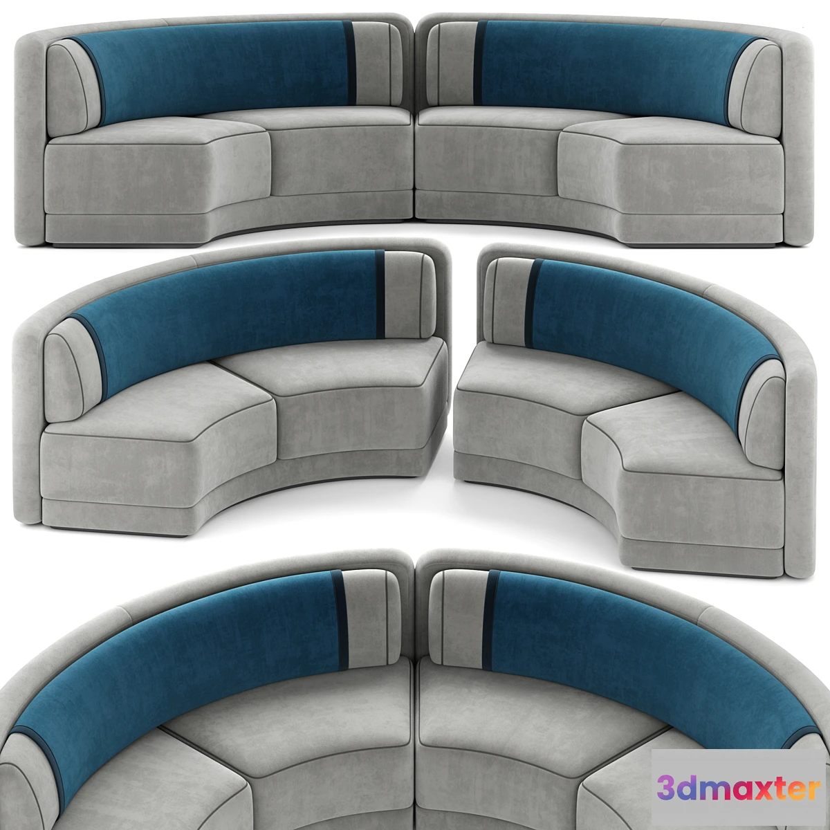 678663 - MD Round Sofa 003 - No.2