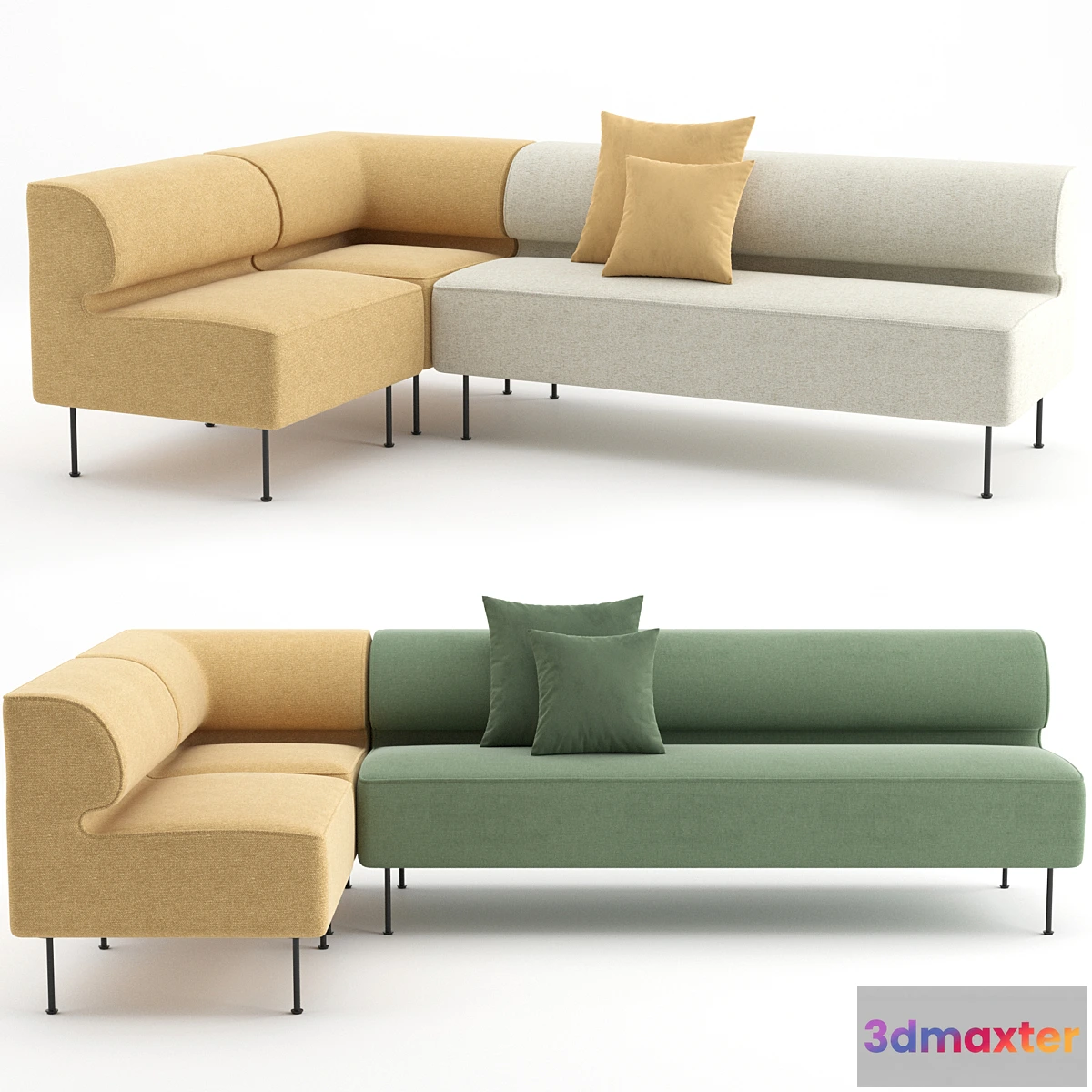 678685 - Eave Dining Sofa by MENU