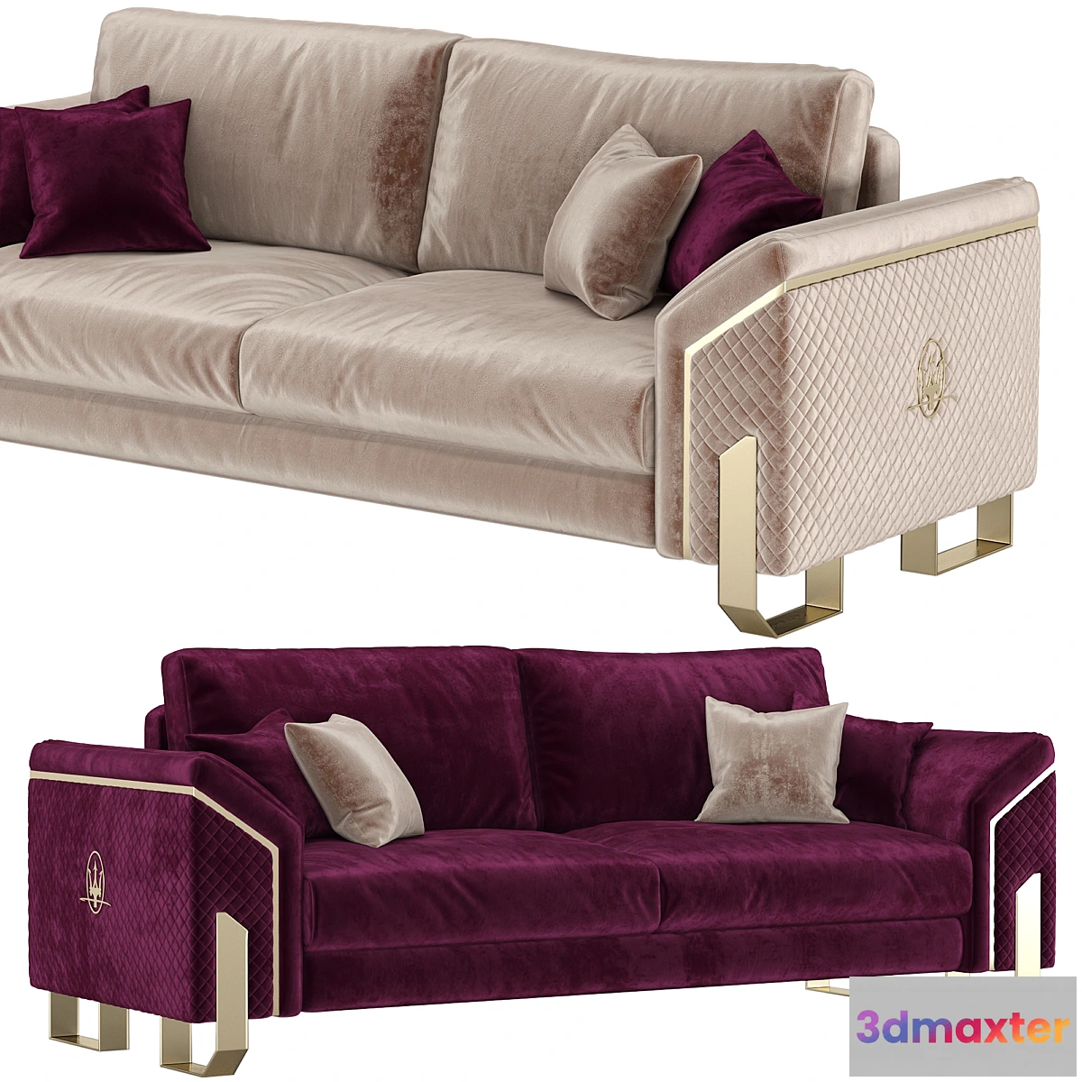 678755 - Maserati 3 Seater Sofa