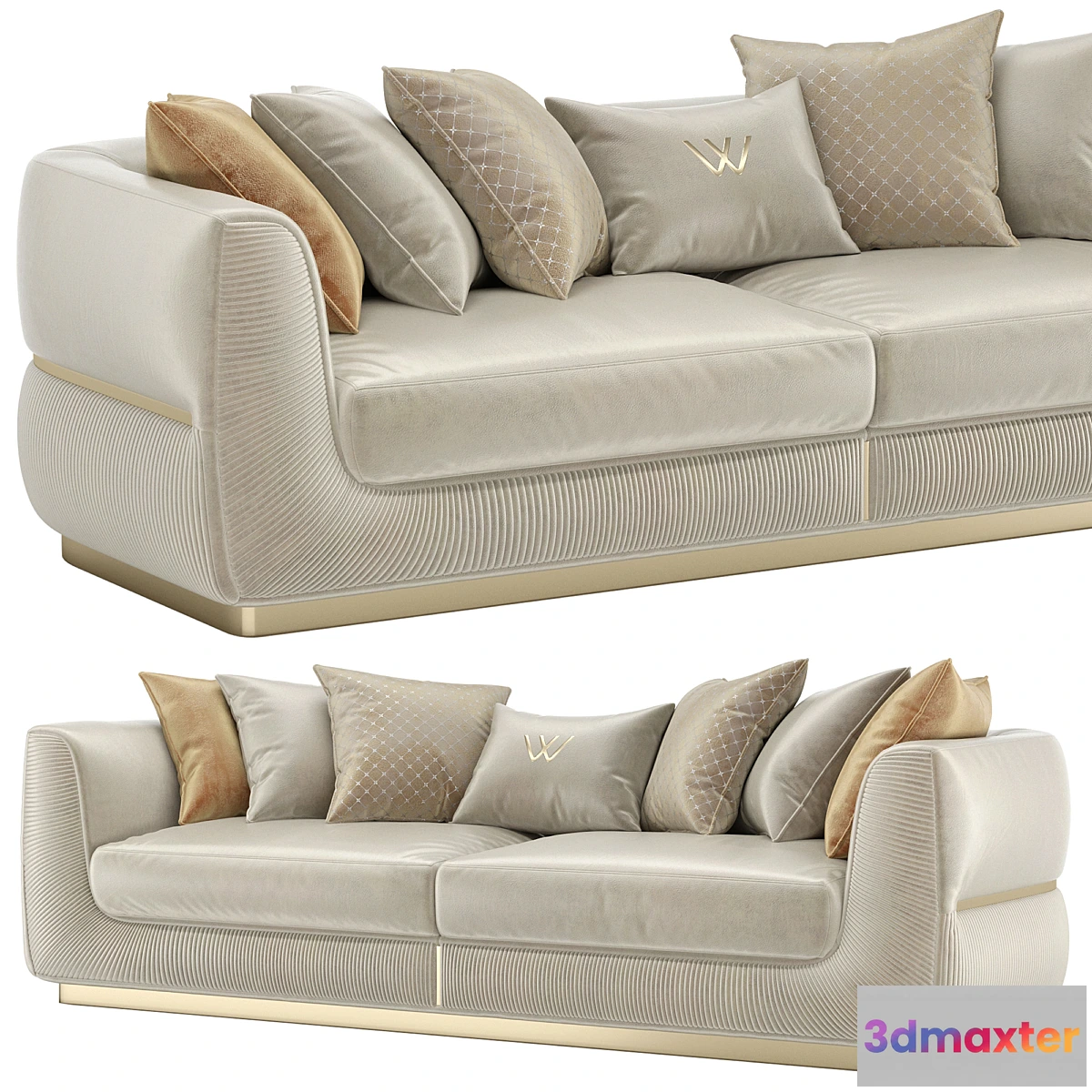678757 - BELLONA Lorenzo W sofa 4 Seater