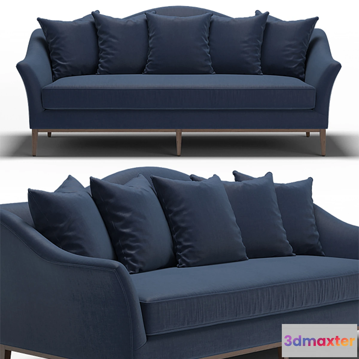 678805 - ONE KINGS LANE Eloise Camelback Sofa