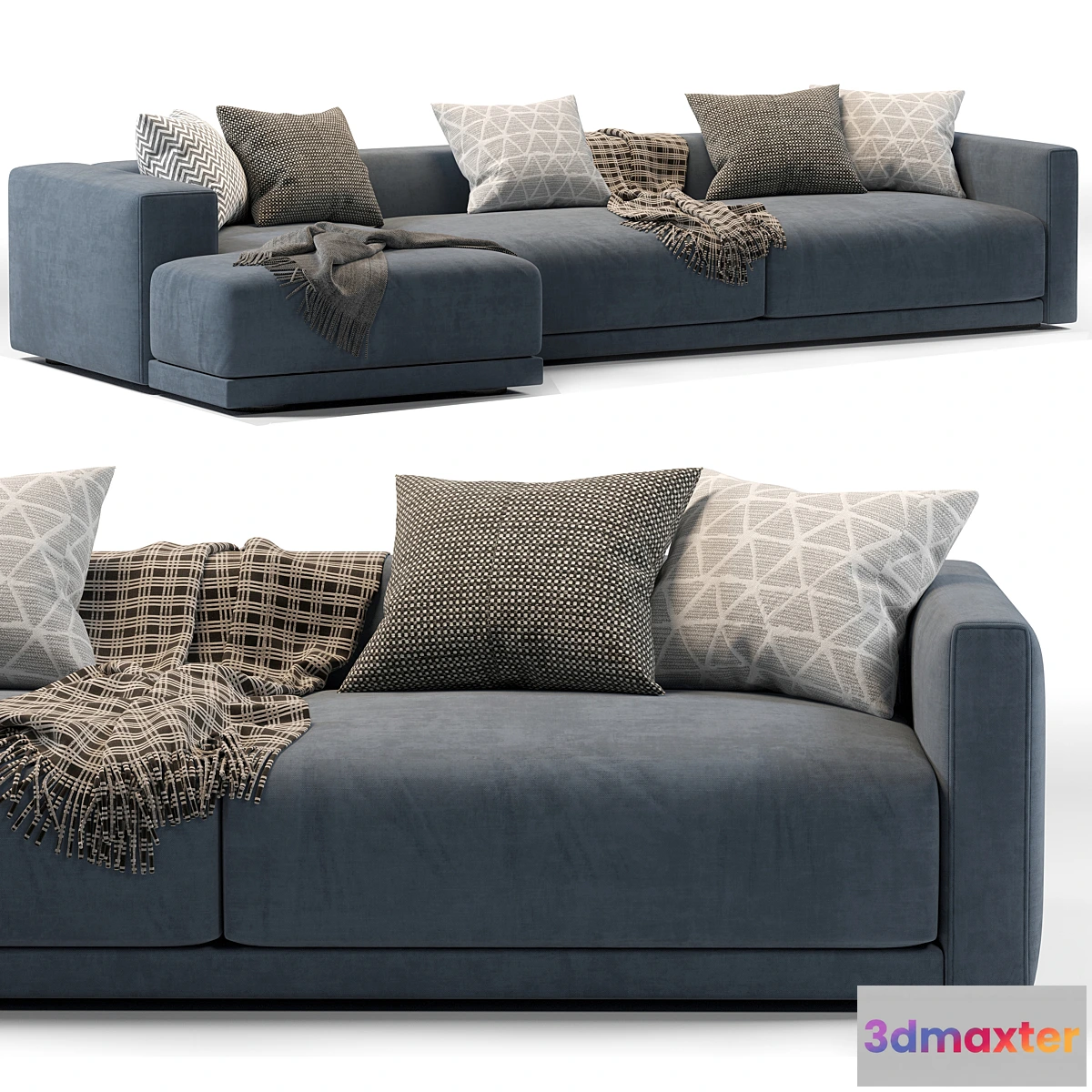 694944 - Lario Flexform Chaise Longue Sofa