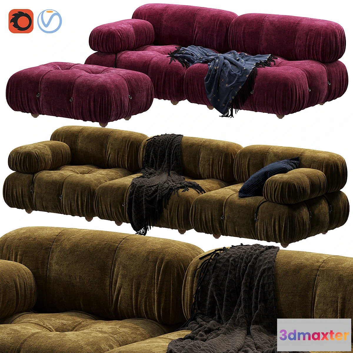 695012 - Camaleonda Sofa by B&b Italia