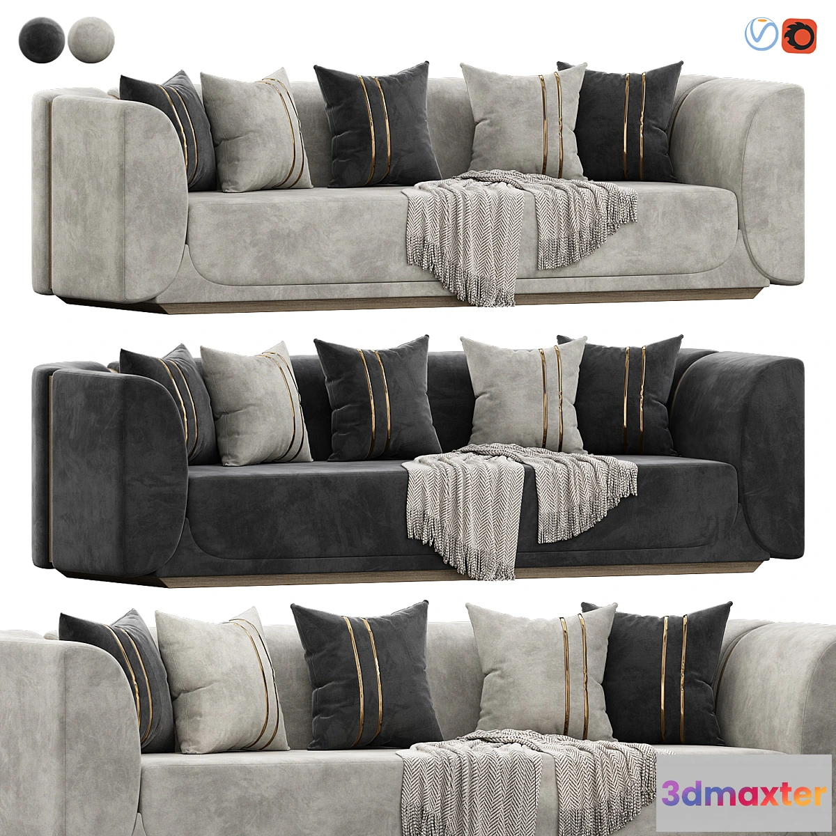 695056 - Laura Sofa by Private Label