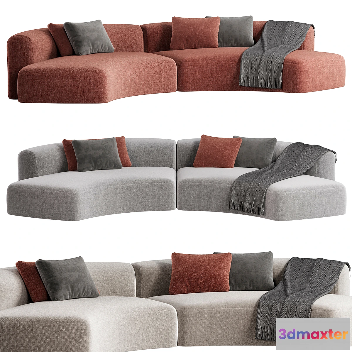 695064 - Cozy Curve Sofa - No.2