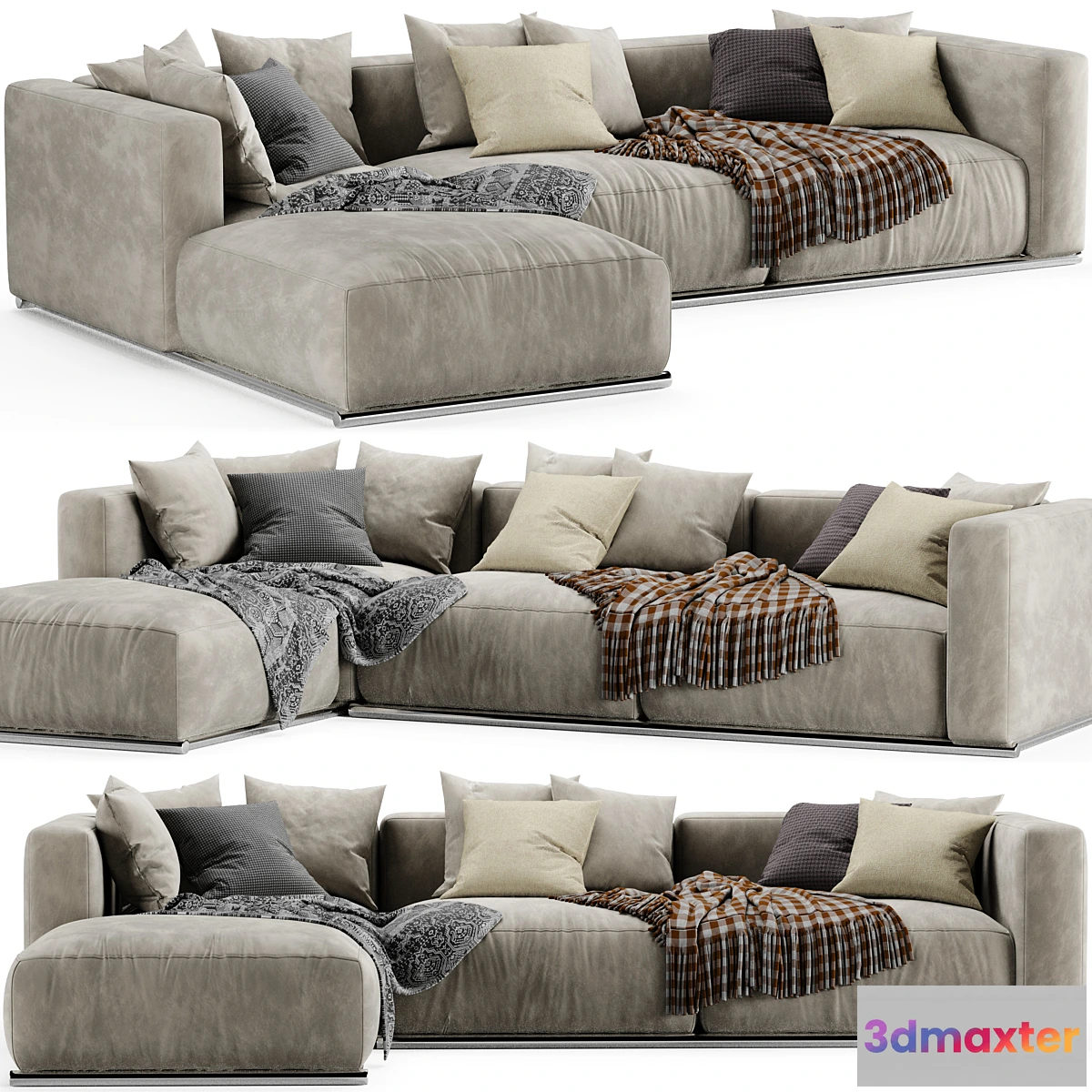 695094 - Poliform Shangai Chaise sofa