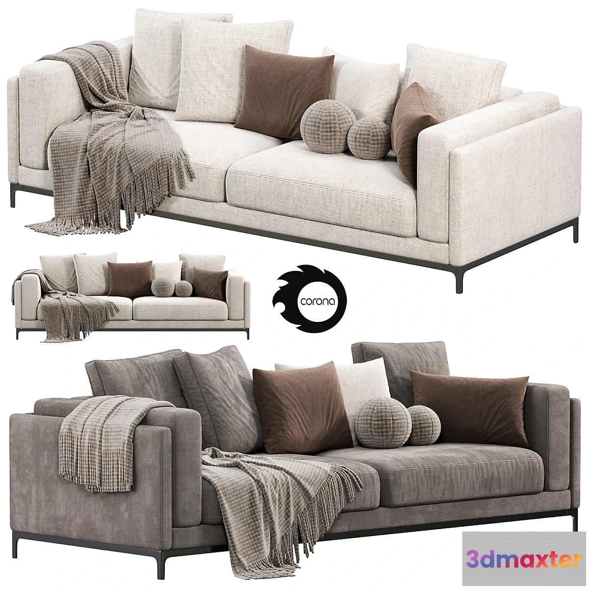 695190 - CTS SALOTTI Time Sofa sofas