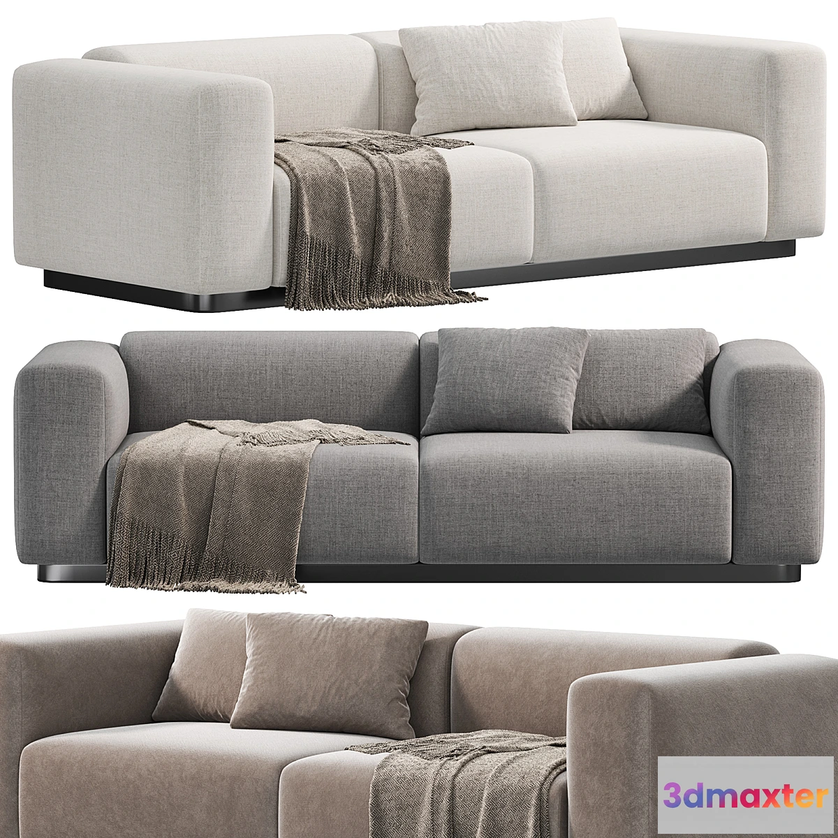 695214 - Soft Modular Sofa by Vitra sofas