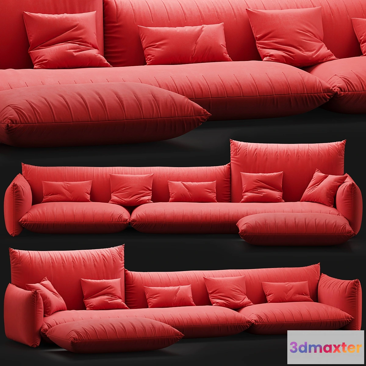 695274 - Alberta bellavita sofa black