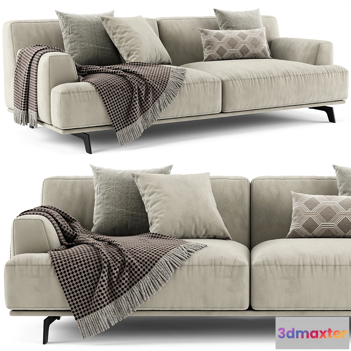 695336 - Poliform Tribeca 2 Seats Sofa