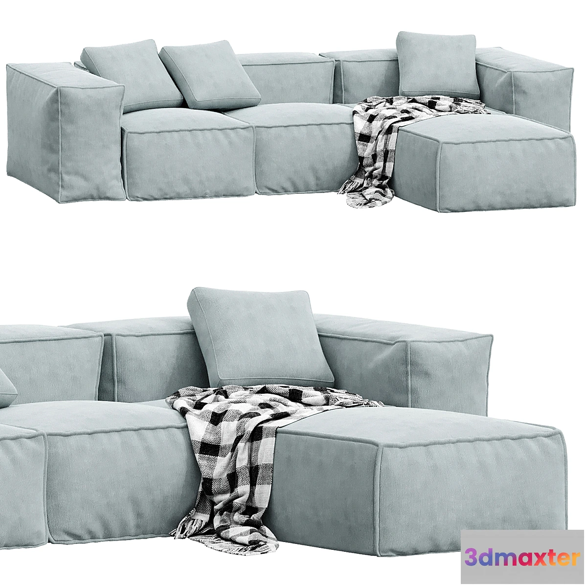 695370 - Lennon 3 seater modular sofa by Westwing collection