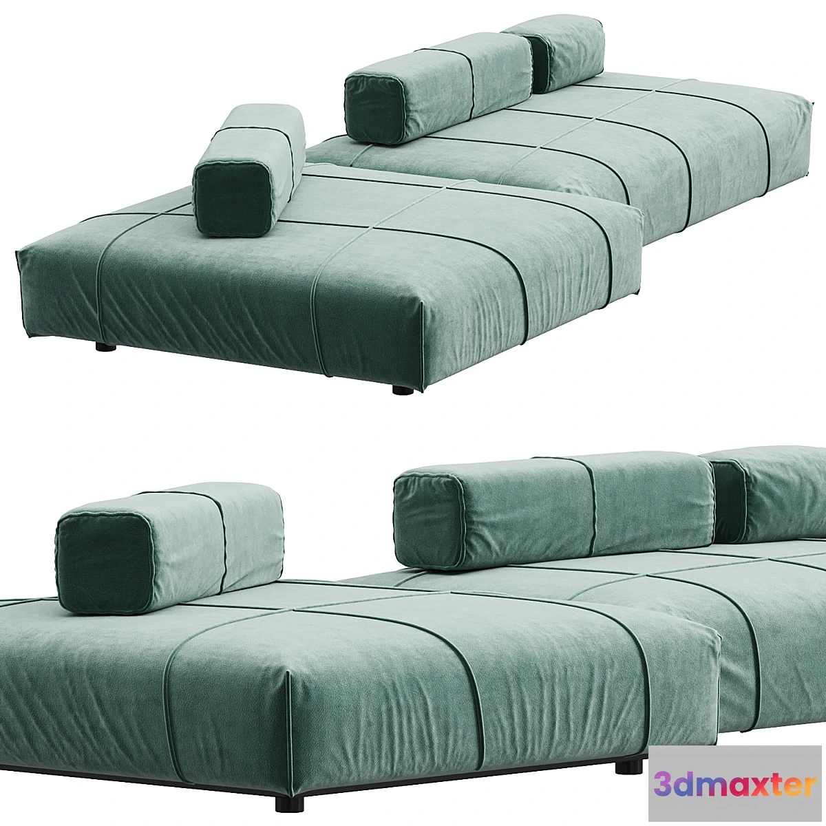 695560 - Baxter Panama Bold Sofa N2 Composition - No.2