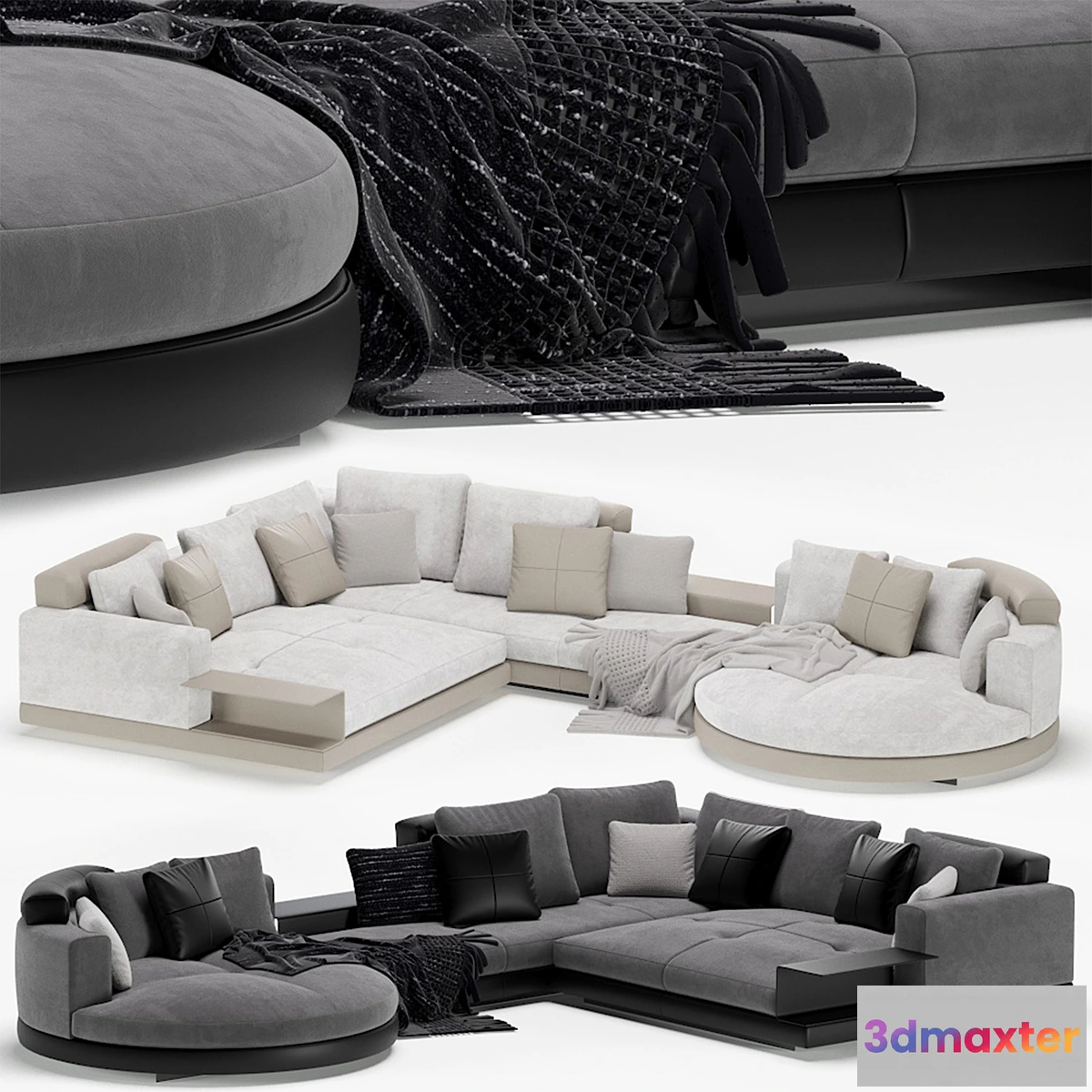 695582 - Minotti connery modular sofa - No.2