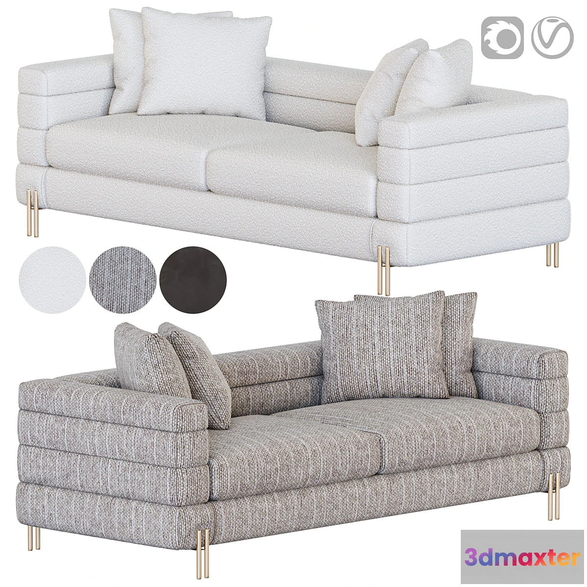 695642 - York Sofa EICHHOLTZ
