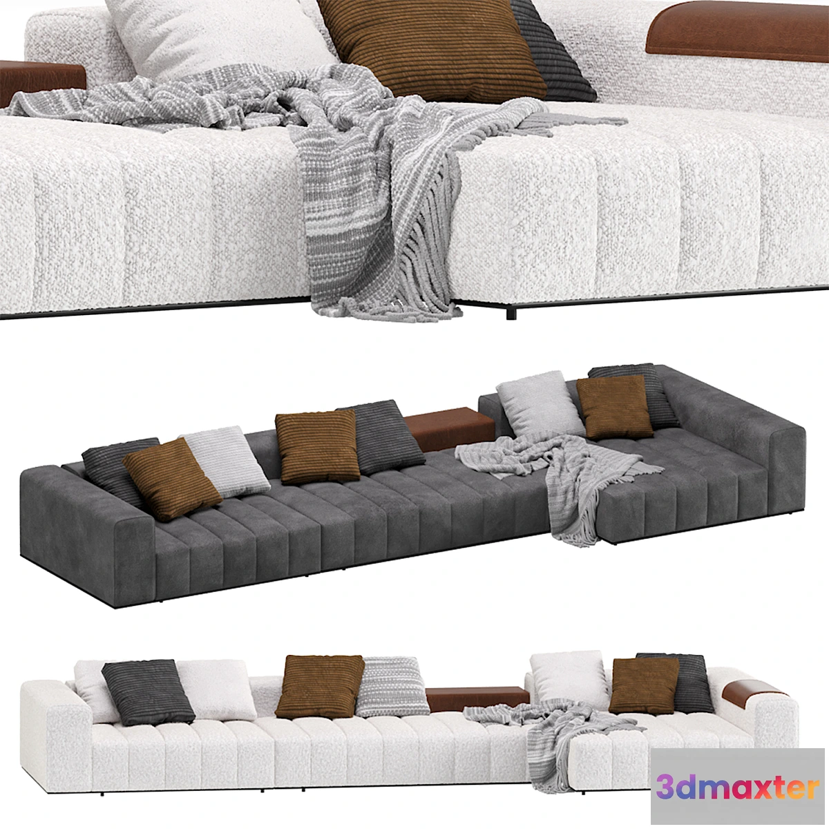 695682 - Minotti Goodman Modular Sofa 03