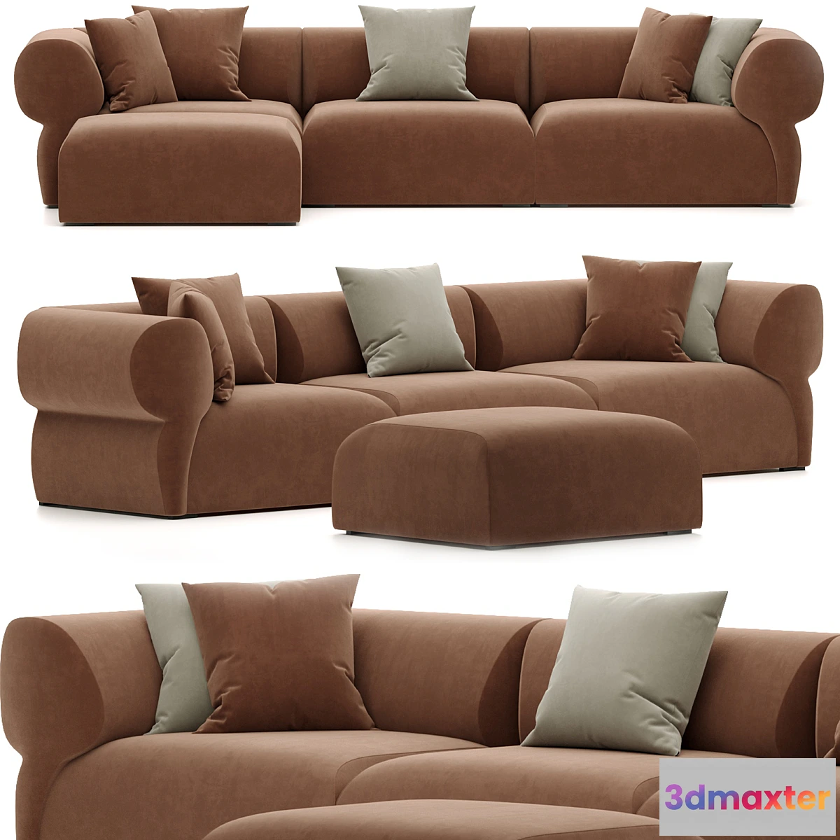 695688 - BUTTERFLY OUTDOOR SOFA B&B ITALIA - No.2