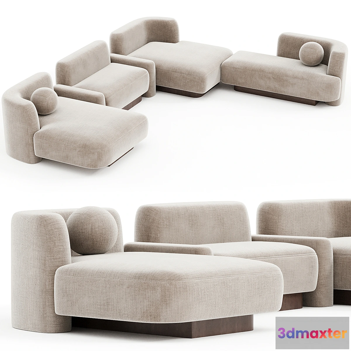 695698 - POP SOFA Delcourt Collection N3 - No.2