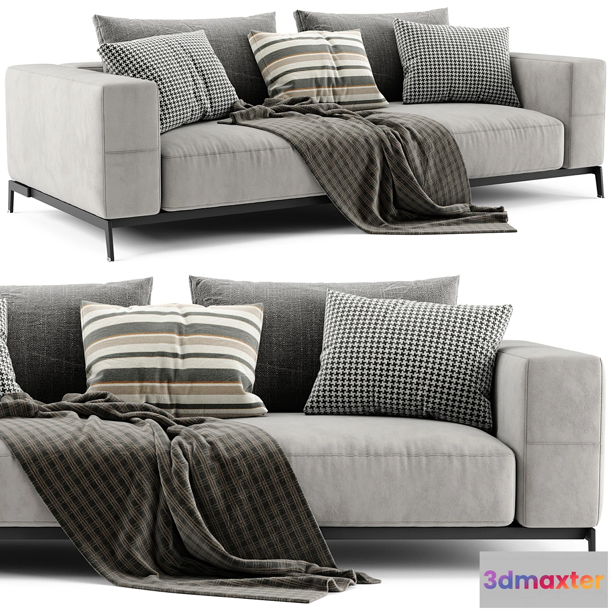 695744 - Flexform Ettore 2 Seats Sofa