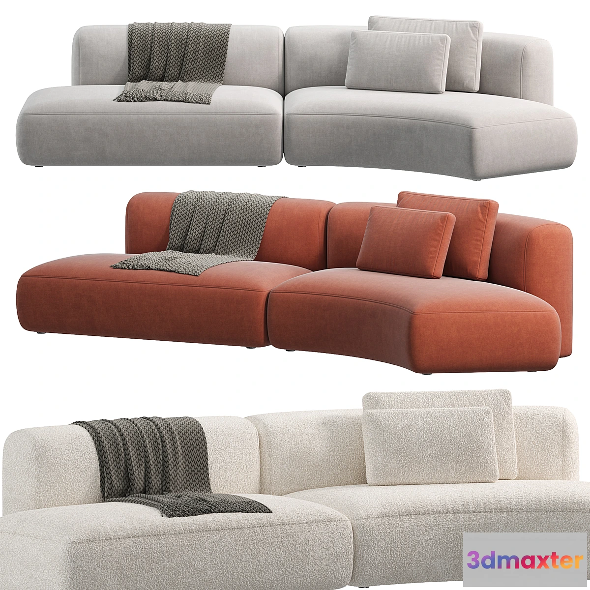 695770 - Cozy Curve Sofa by MDF ITALIA