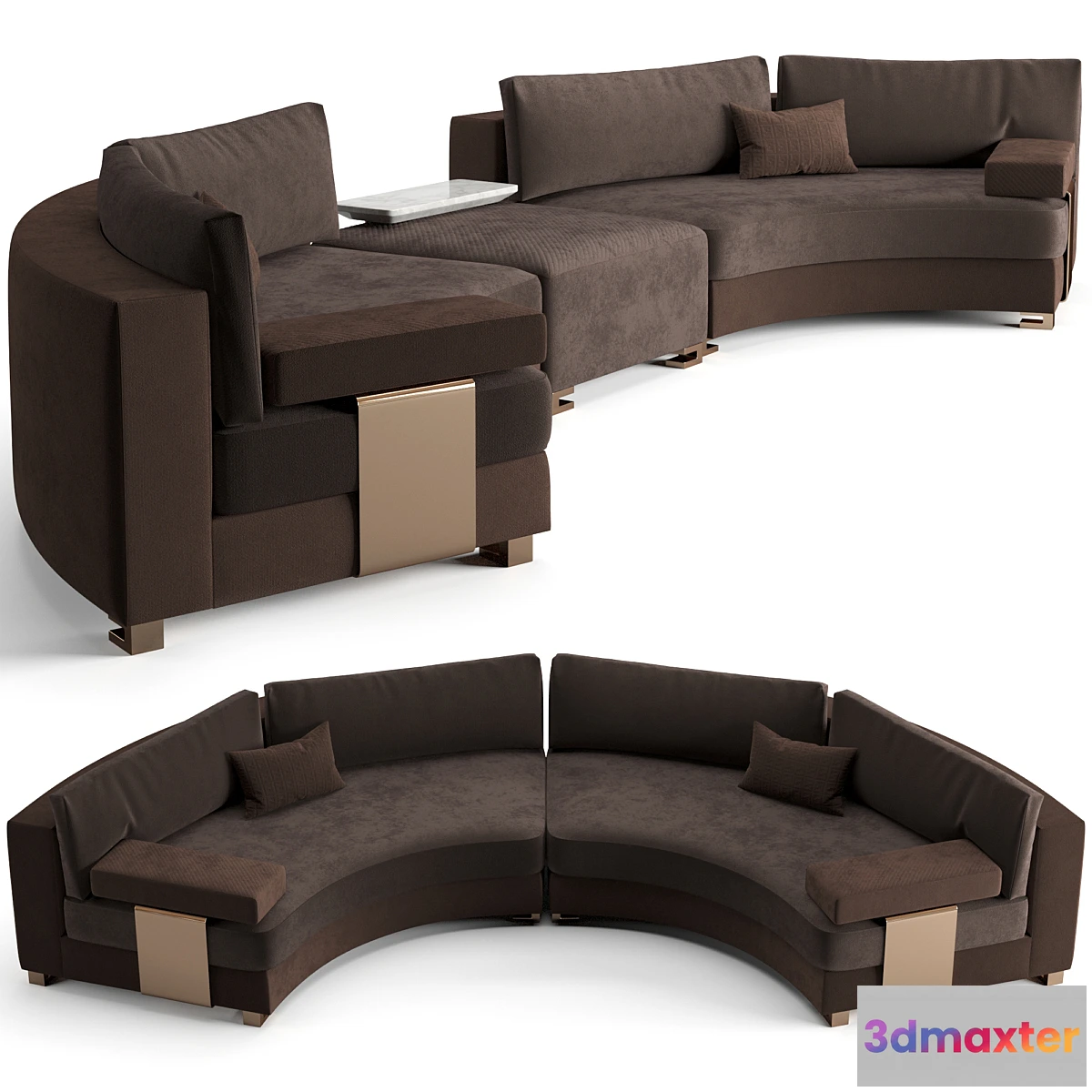 696082 - Fendi Casa Moore round sofa - No.2