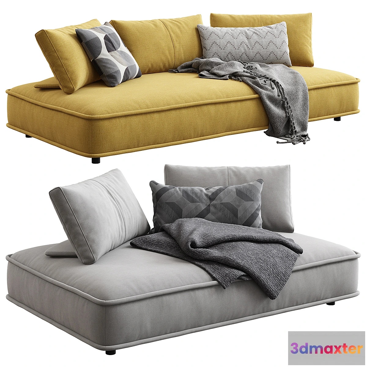 696084 - Roche Bobois _ Escapade Large Sofa - No.2