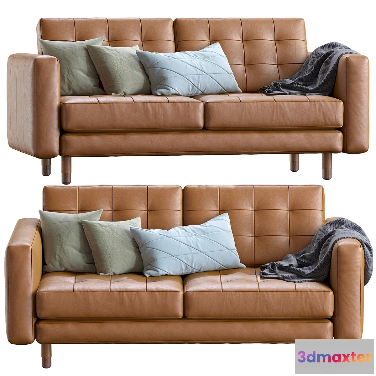 696176 - Sofa Landskrona leather By Ikea