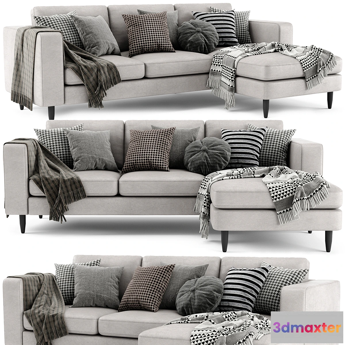 696186 - BoConcept Indivi Chaise Longue Sofa