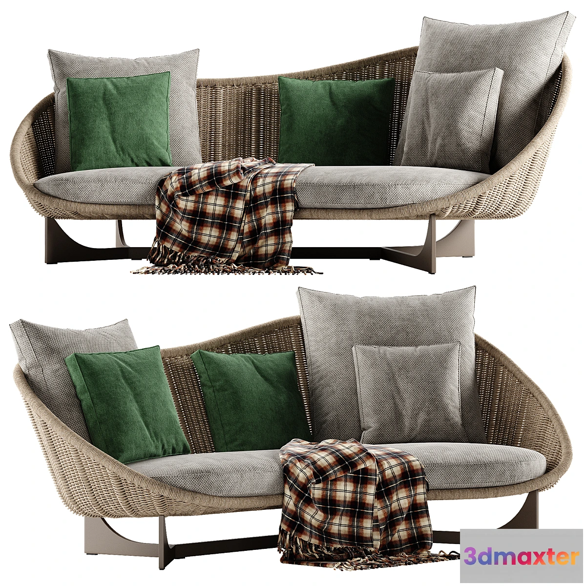 696300 - Minotti Lido Cord sofa - No.2