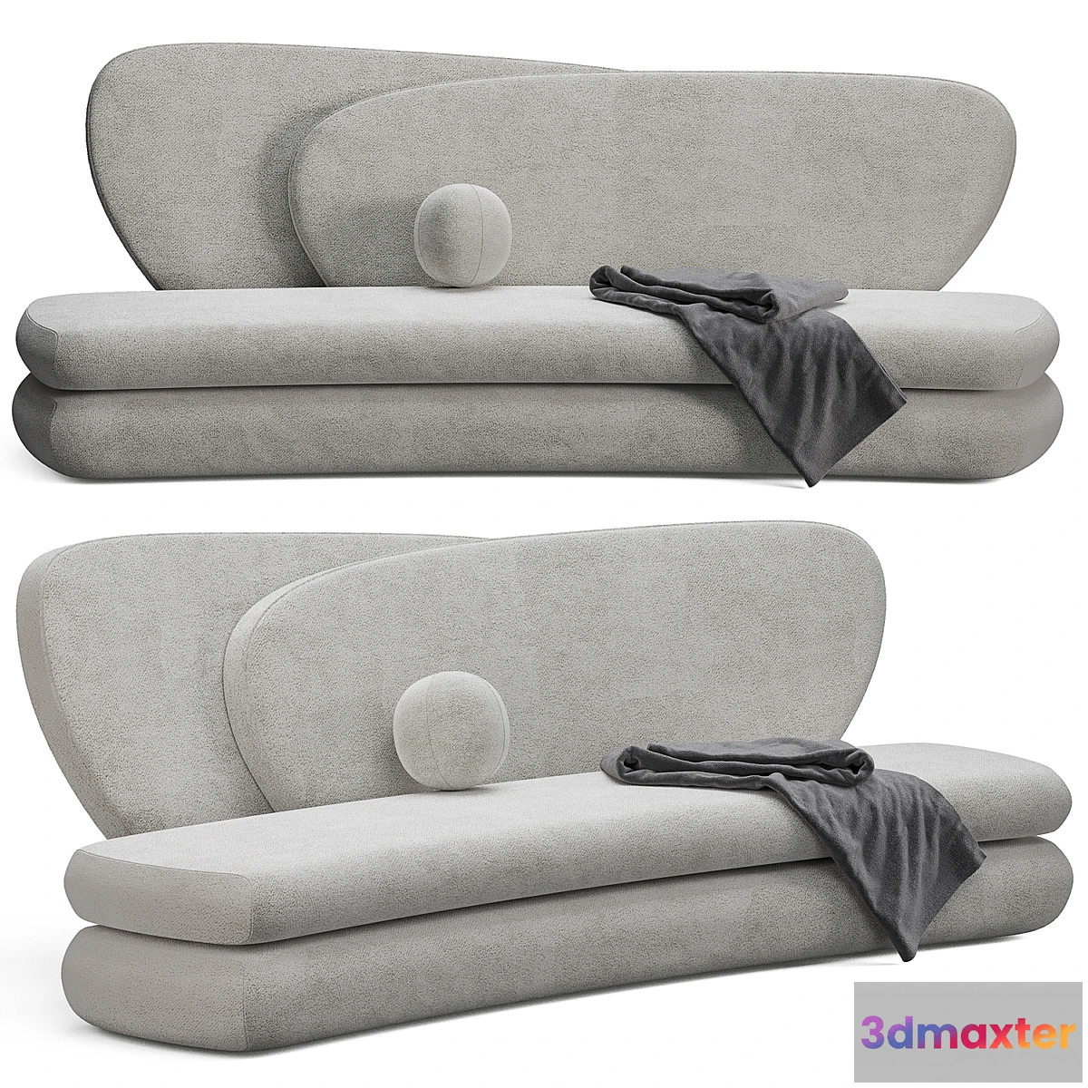 696362 - Curve Sofa Shine by SHO