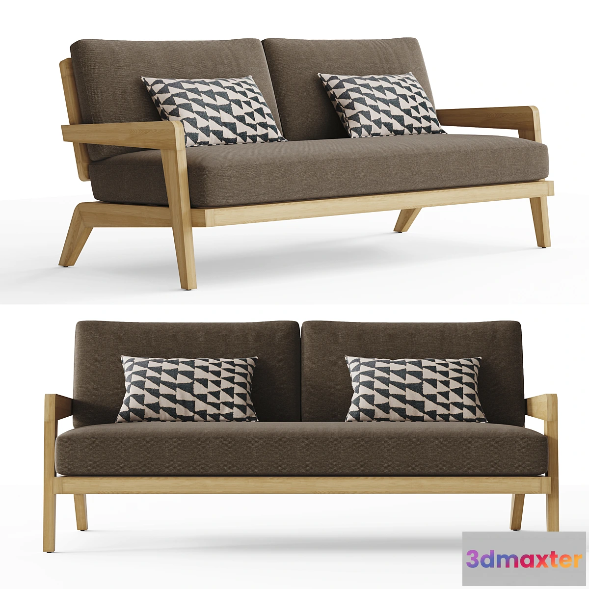 696444 - RH AVILA TEAK SOFA 72