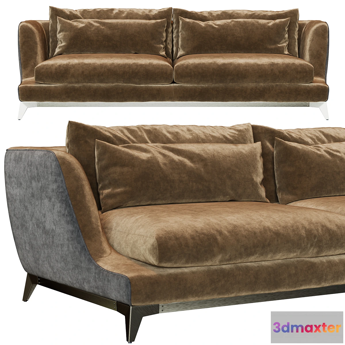 696448 - Black Tie Brando Sofa