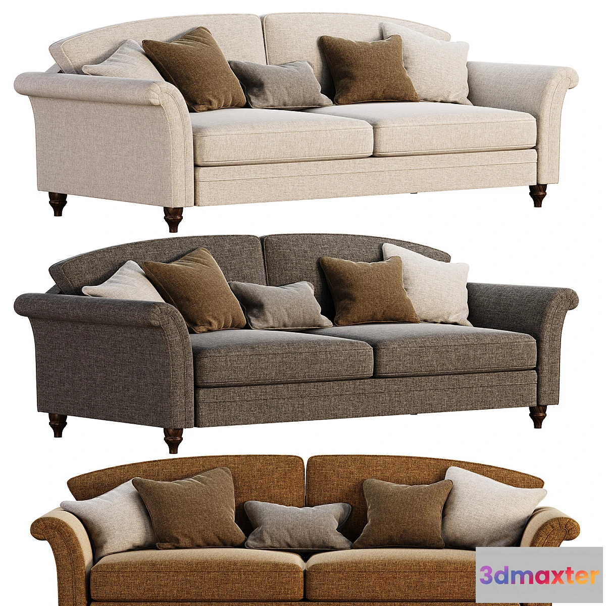 696588 - Woodstock 4 Seater Sofa