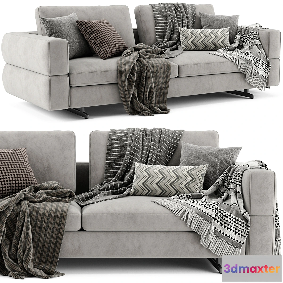 696618 - Bonaldo Ever More 2 Seats Sofa