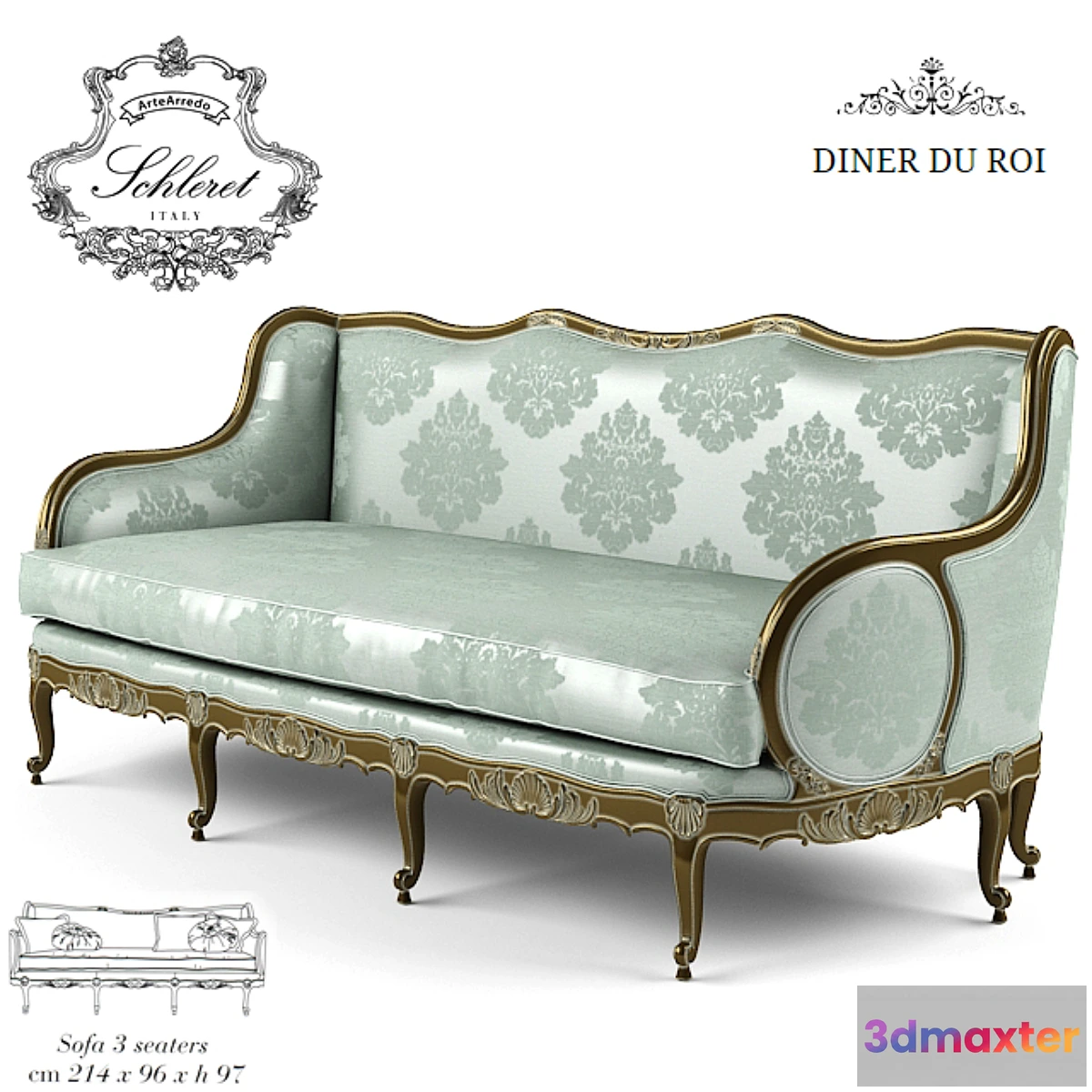 696636 - ARTEARREDO Diner du Roi CHLOE sofa - No.2