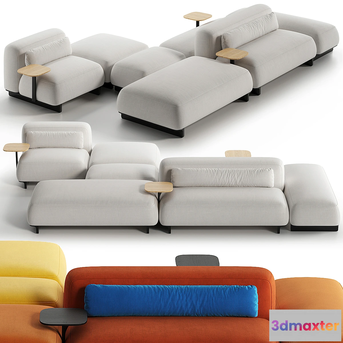 696662 - Arper Ralik Modular sofa