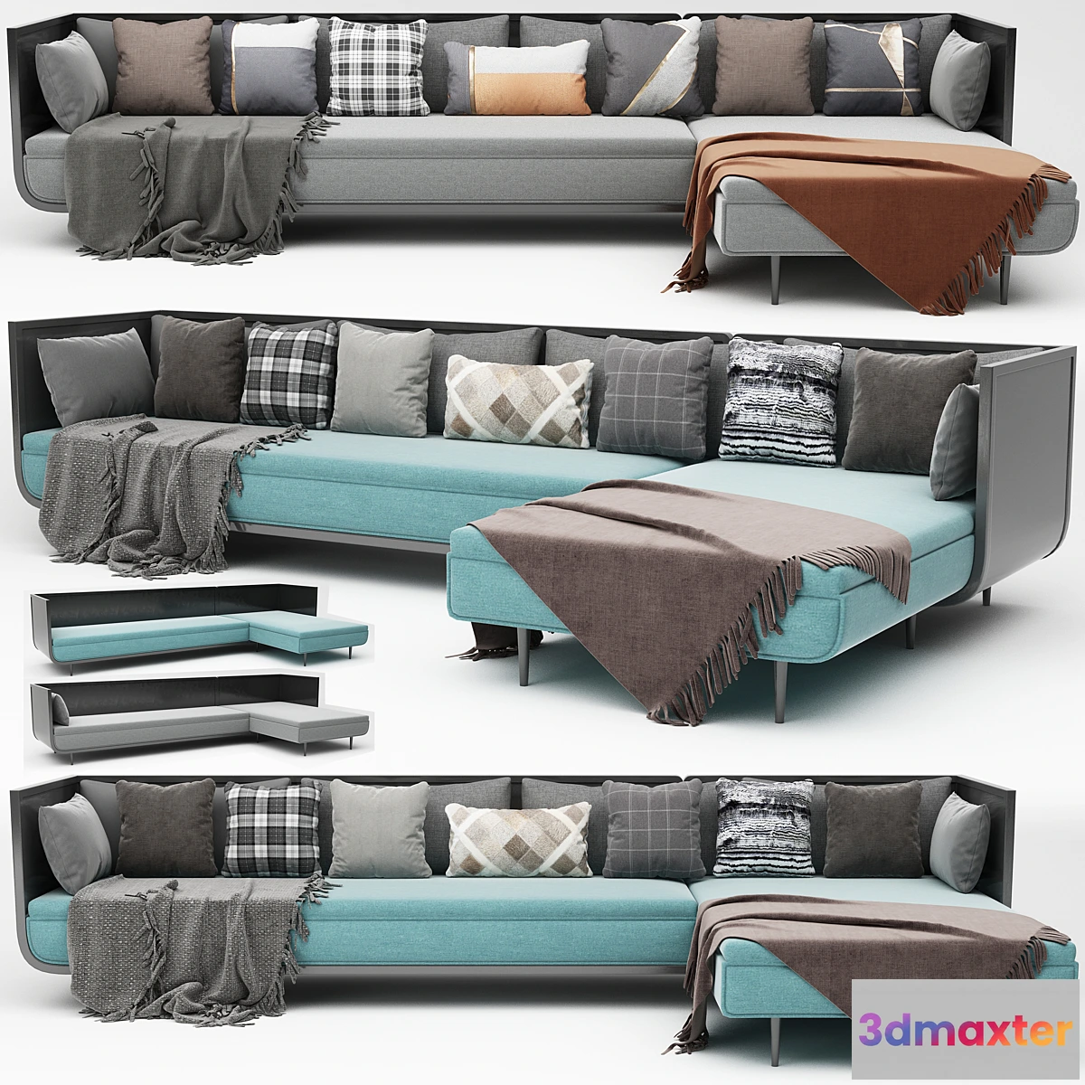 722582 - LUXURY CORNER SOFA - No.2