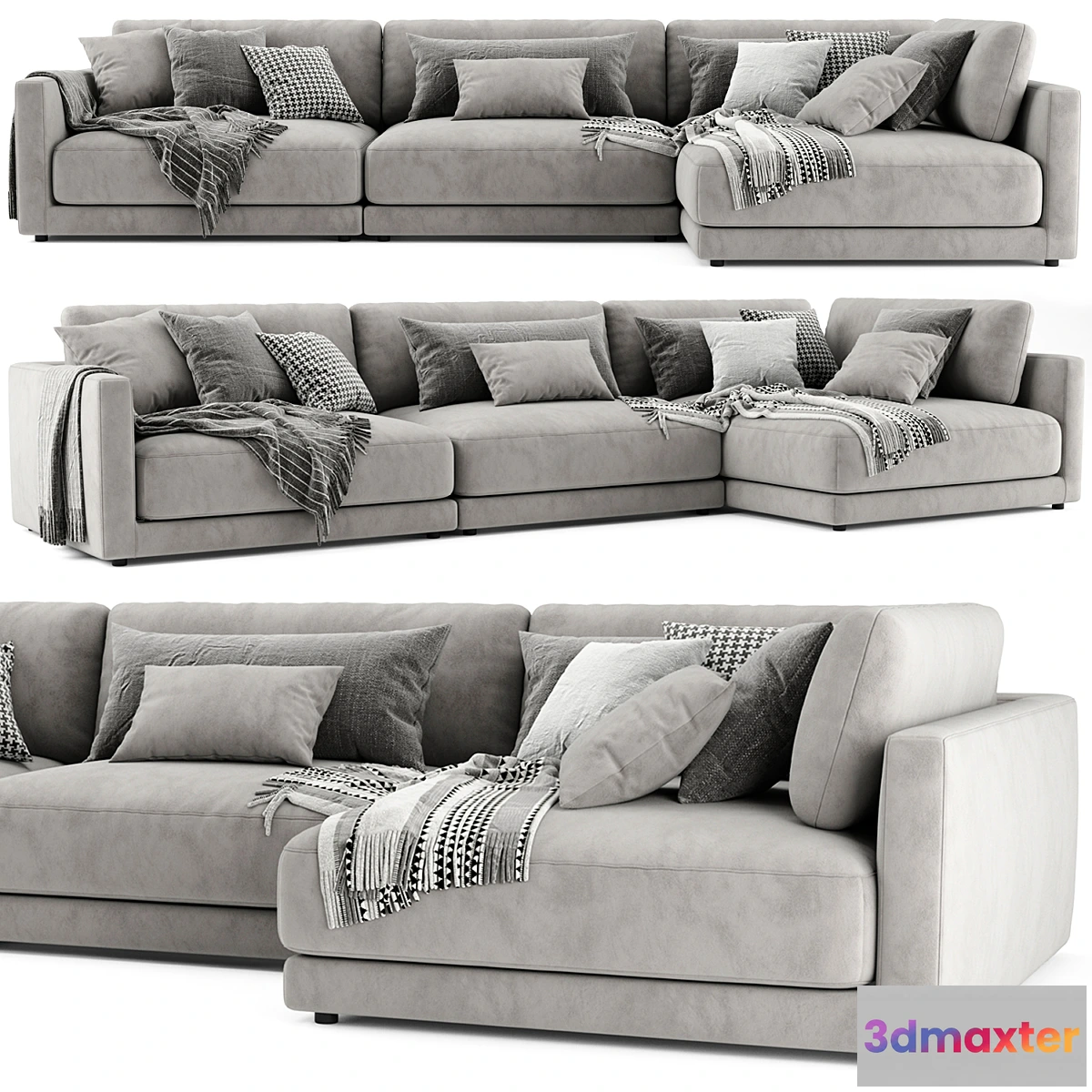 723854 - Blanche Katarina Chaise Longue Sofa - No.2