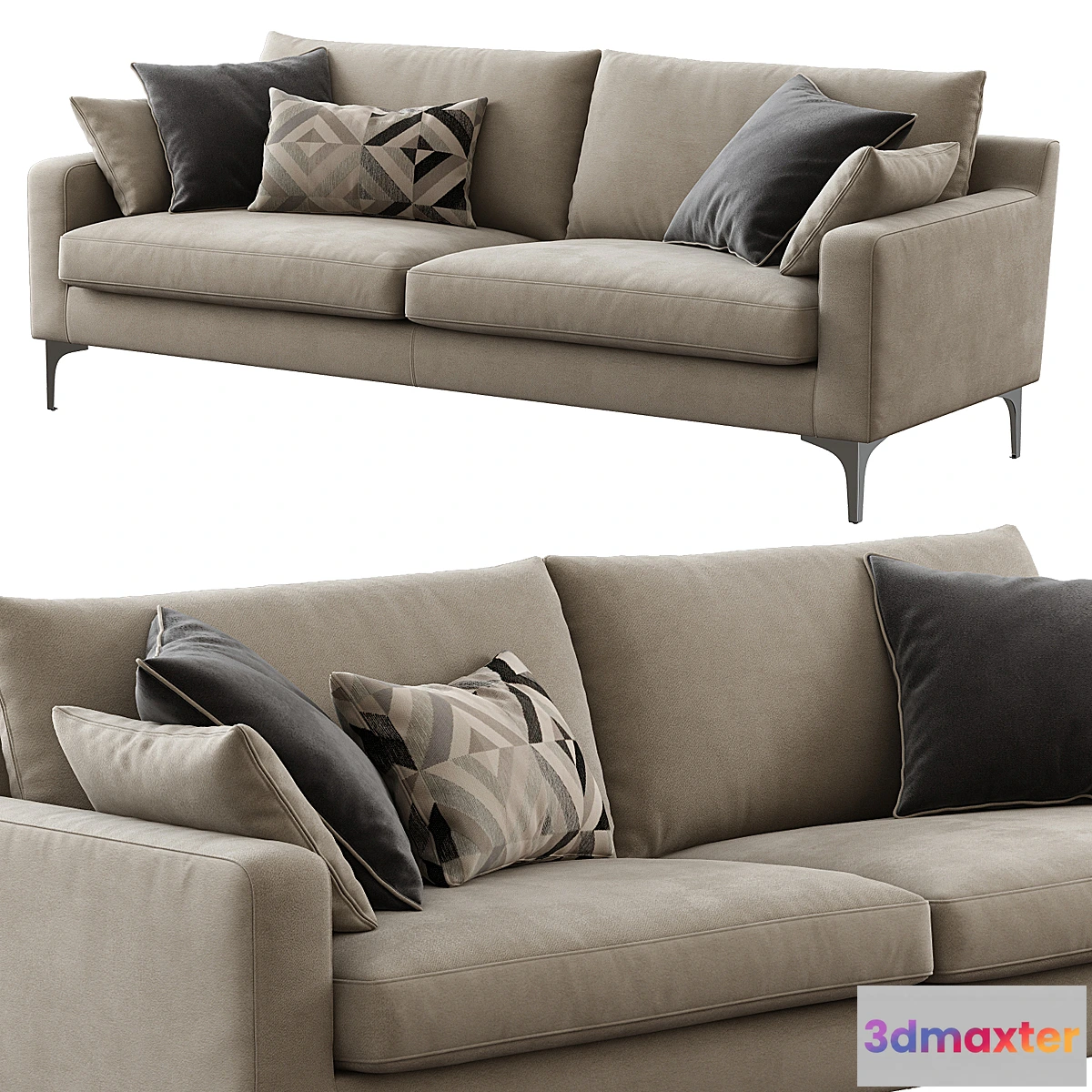 724078 - Made _ Mendini (3 Seater Sofa) - No.2