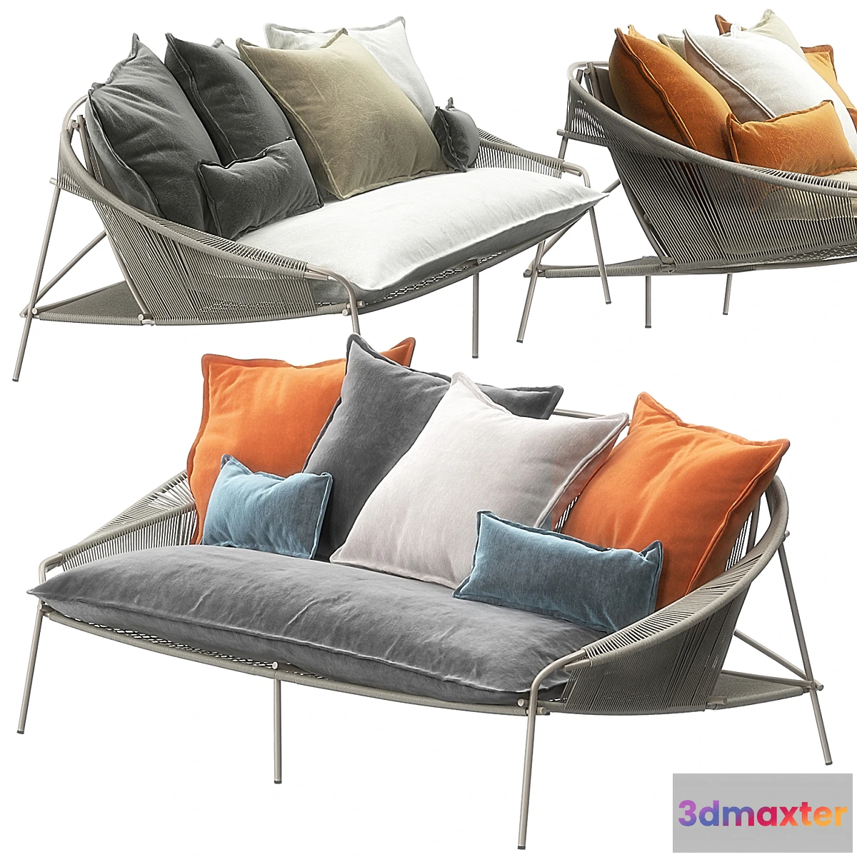 724186 - Traveler Outdoor Sofa by Roche Bobois - No.2